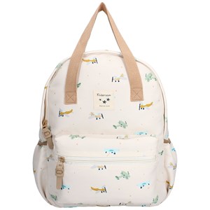 Sac à dos enfant à anses avions écru (36 cm)