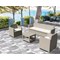 Ensemble jardin ramo 5 places Beige