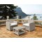 Salon jardin rotin 2 places midgard Beige