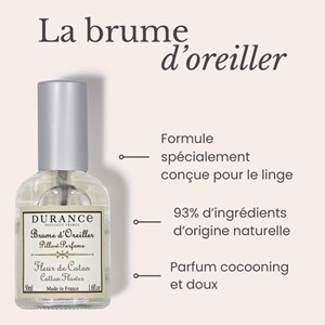 Brume d'oreiller fleur de coton