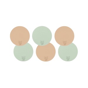 Sous-verre - réversible - cuir recyclé