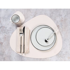 Sous-verre - réversible - cuir recyclé