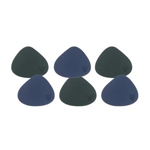 Sous-verre - réversible - cuir recyclé