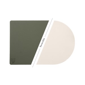 Set de table réversible - cuir recyclé