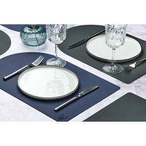 Set de table réversible - cuir recyclé