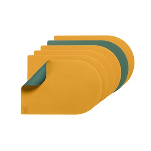 Set de table réversible - cuir recyclé