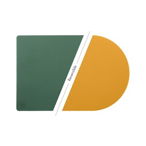 Set de table réversible - cuir recyclé