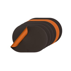 Set de table réversible - cuir recyclé