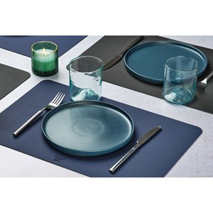 Set de table réversible - cuir recyclé
