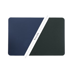 Set de table réversible - cuir recyclé