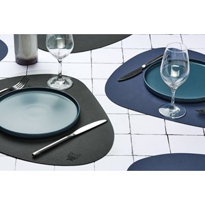 Set de table réversible - cuir recyclé