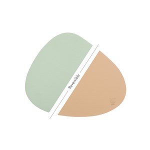 Set de table réversible - cuir recyclé