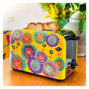 Toaster grille pain  jaune