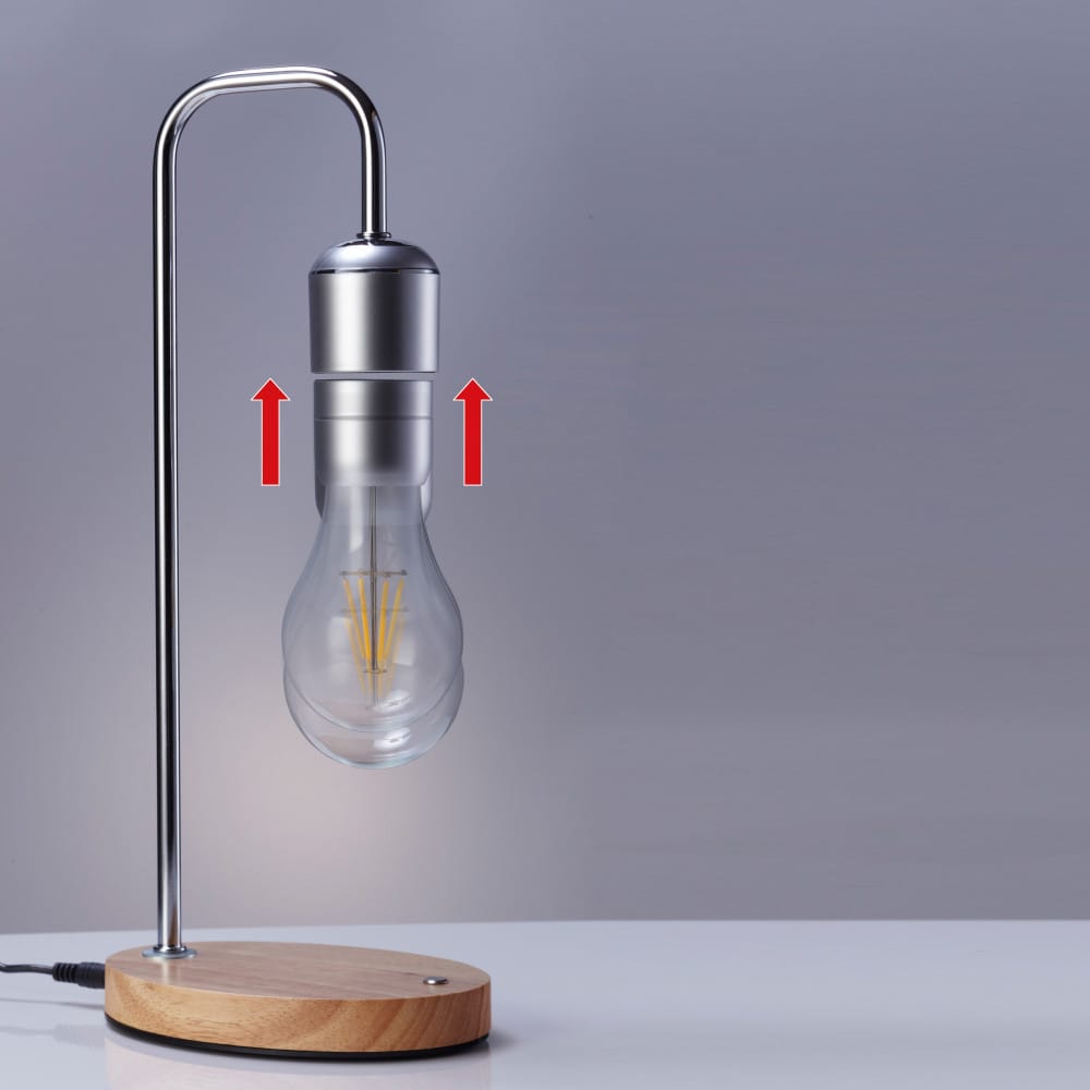 Ampoule LED en lévitation magnétique, idée cadeau, cadeau de noel – Cadeau  showroom
