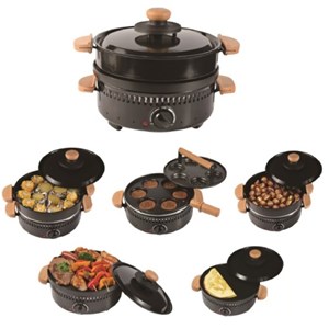 Brasero électrique multifonction 800w