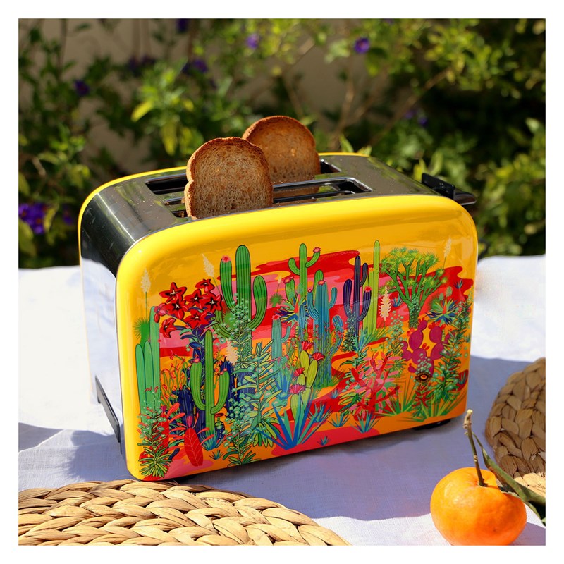 Toaster grille pain jaune