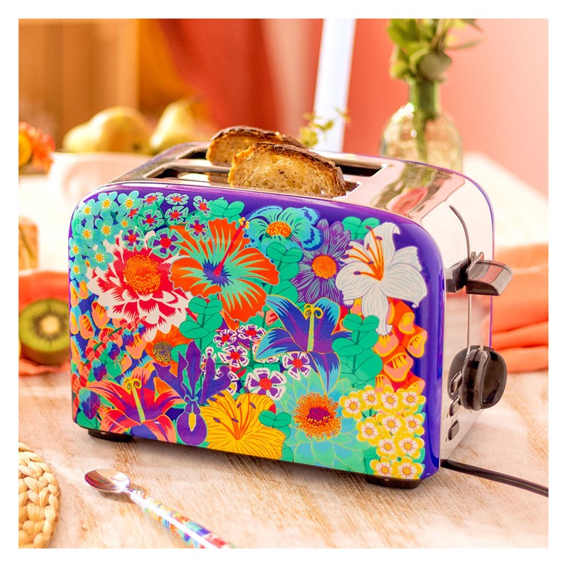 Toaster grille pain bleu