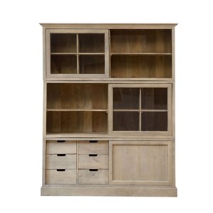 Vaisselier en bois de manguier nina