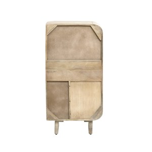 Buffet haut en bois de manguier clair yoni