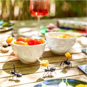 Set de 2 bols en porcelaine
