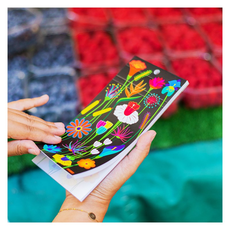 Bloc note magnétique noir