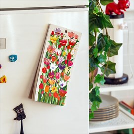 Bloc note magnétique  multicolore