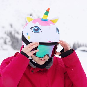 Couvre casque barts licorne