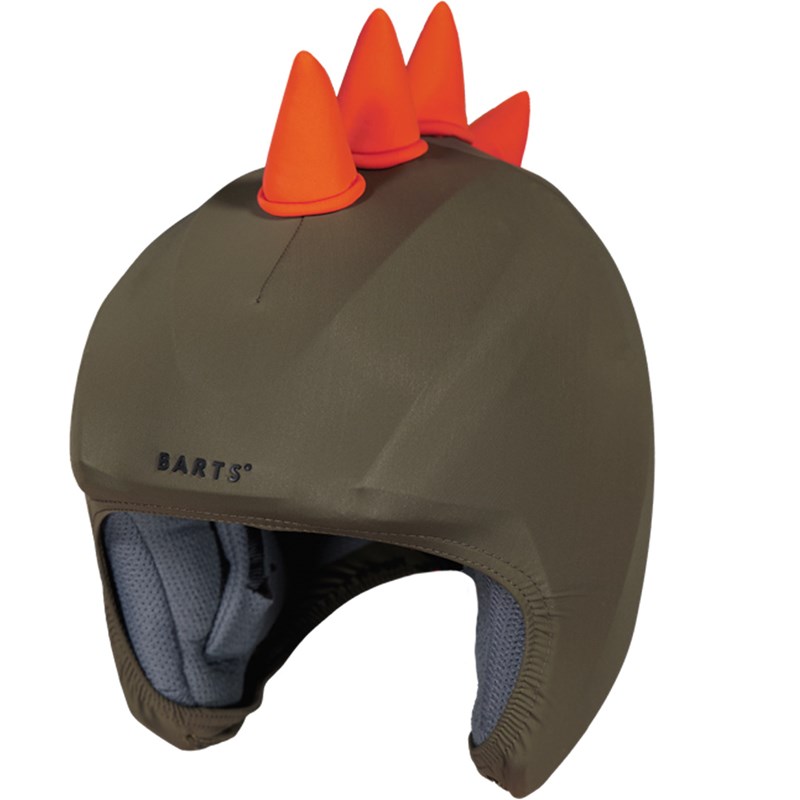 Couvre casque barts dino vert