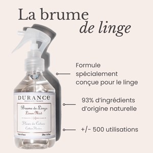 Brume de linge fleur de coton