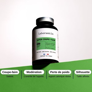 Super coupe-faim-breveté-cure de 1 mois