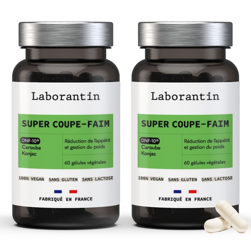 Laborantin - Super coupe-faim-breveté-cure de 2 mois