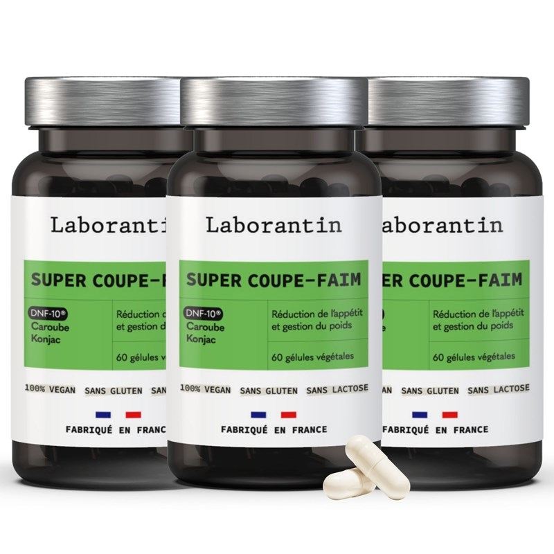 Laborantin - Super coupe-faim-breveté-cure de 3 mois