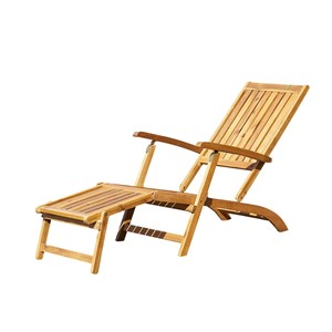 Transat en bois d'acacia