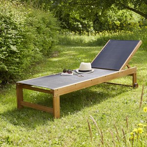 Bain de soleil acacia et textilène
