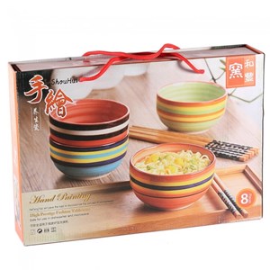 Coffret bols à riz et baguettes