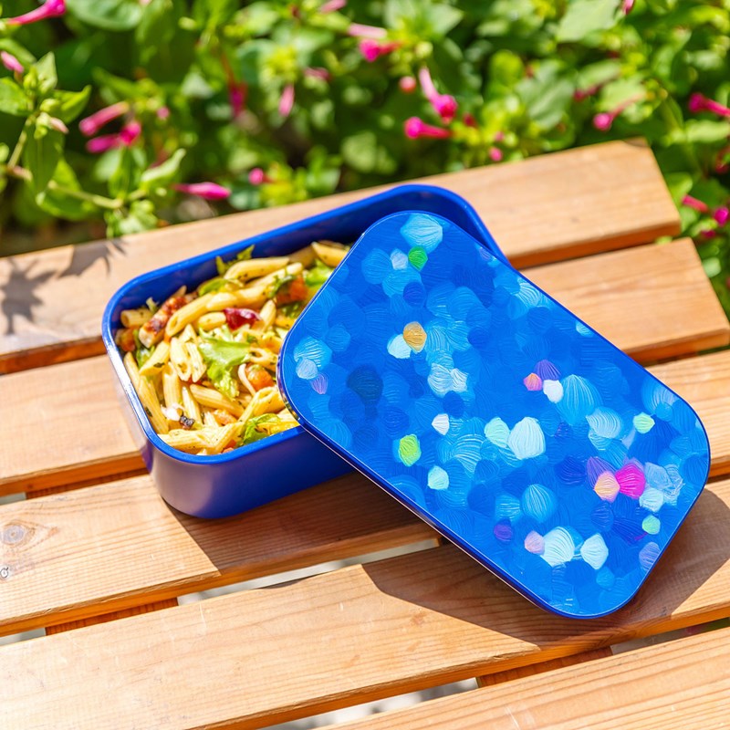 Lunch box bleu