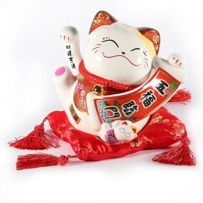 Chat Maneki Neko Du Bonheur Nature Decouvertes