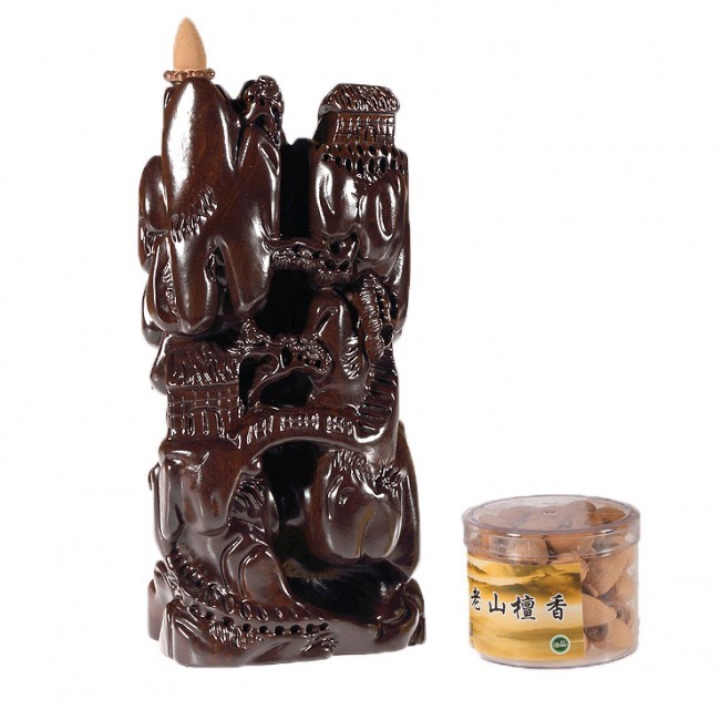 Fontaine à encens - paysages d'asie