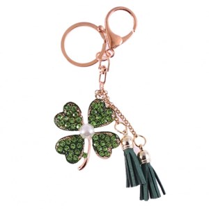 Trefles a 4 feuilles en porte-cles 