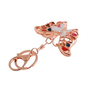 Papillon merveilleux en porte-cles 