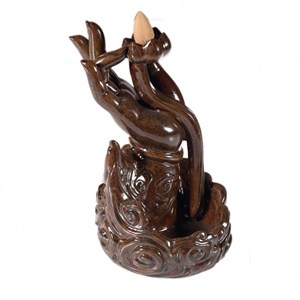 Fontaine à encens bouddhiste