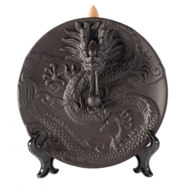 Fontaine à encens - dragon chinois