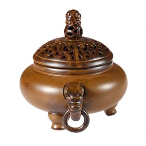 Encensoir lion chinois