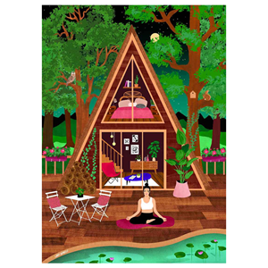 Puzzle 1000 pièces - live in the woods