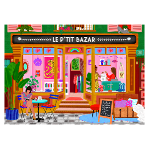 Puzzle 1000 pièces - le p'tit bazar