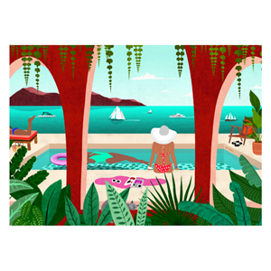 Puzzle 1000 pièces - la bronzette