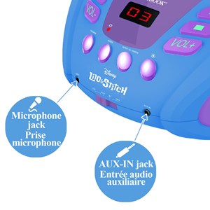 Lecteur cd bluetooth stitch