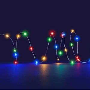 Guirlande solaire micro led 20m multicolore