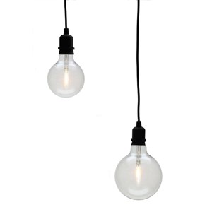 Guirlande guinguette 8 suspensions led