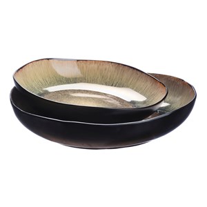 Corbeille à fruits et 32,5cm - marron